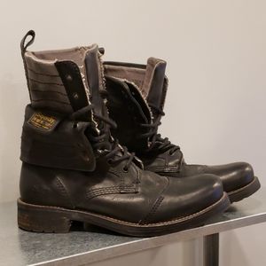 Superdry combat boots very rare